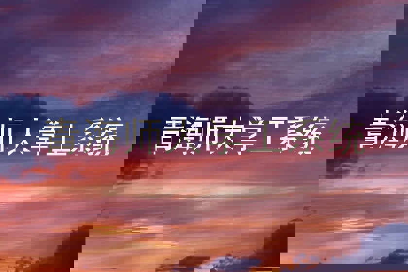 青海师大学工系统