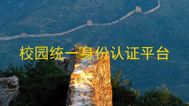 校园统一身份认证平台