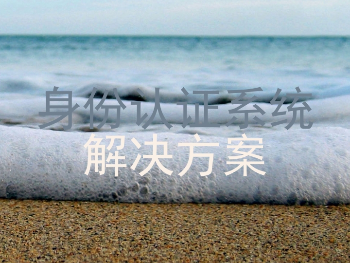 身份认证系统