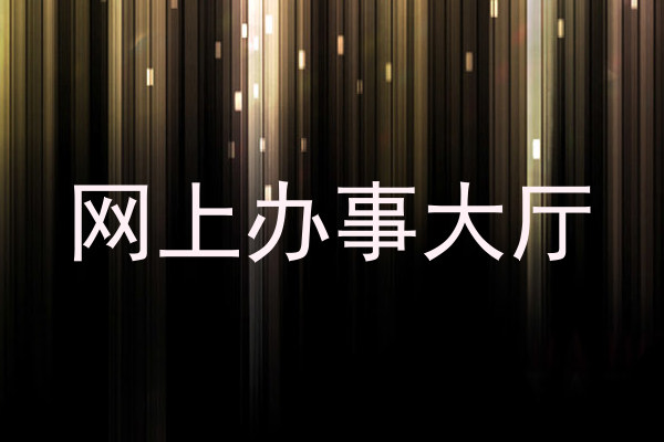 网上办事大厅