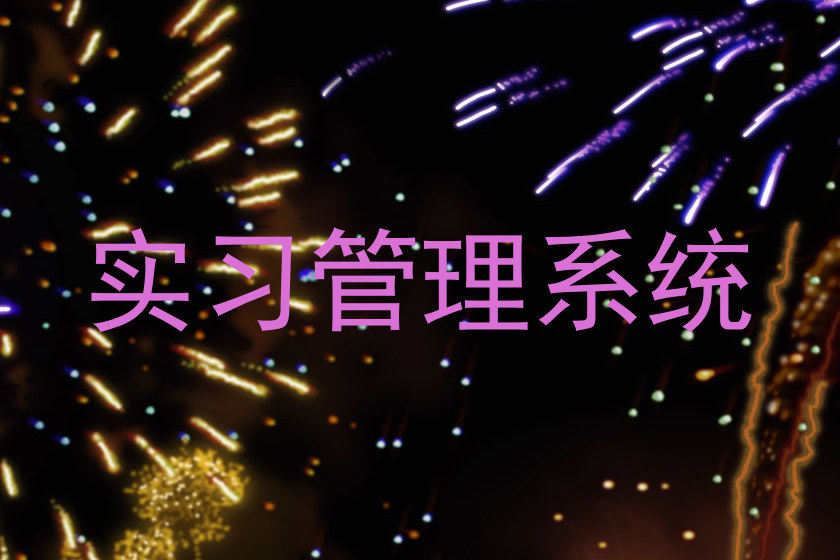 实习管理系统
