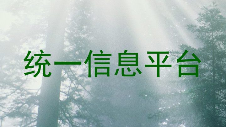 統(tǒng)一信息平臺