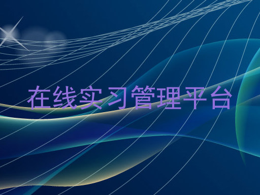在线实习管理平台