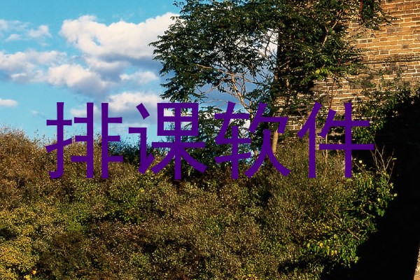 排课软件