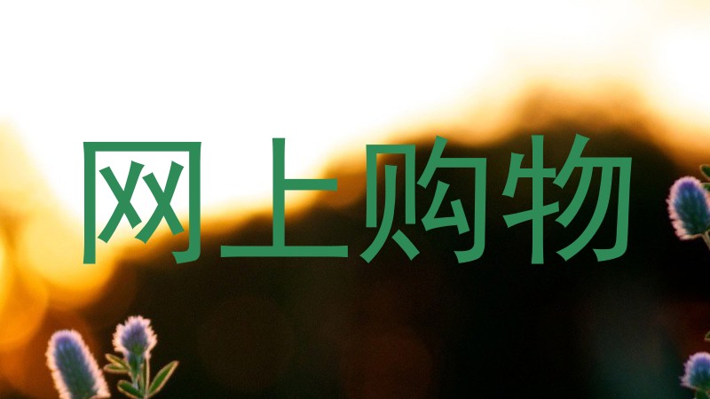 网上购物