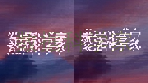 数据科学家