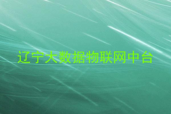 辽宁大数据物联网中台