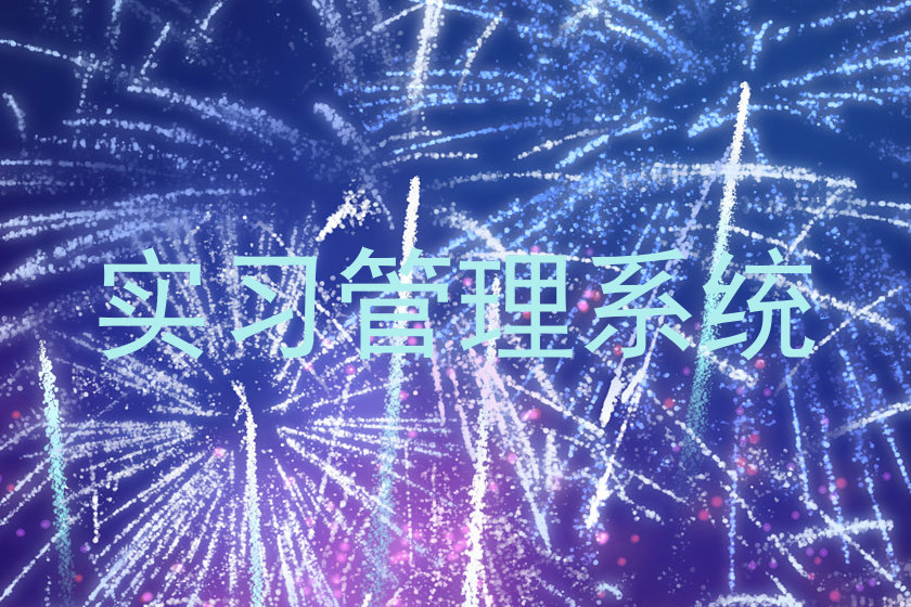 实习管理系统