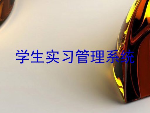 学生实习管理系统