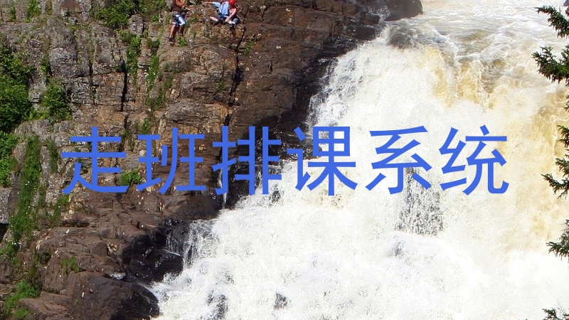 走班排课系统