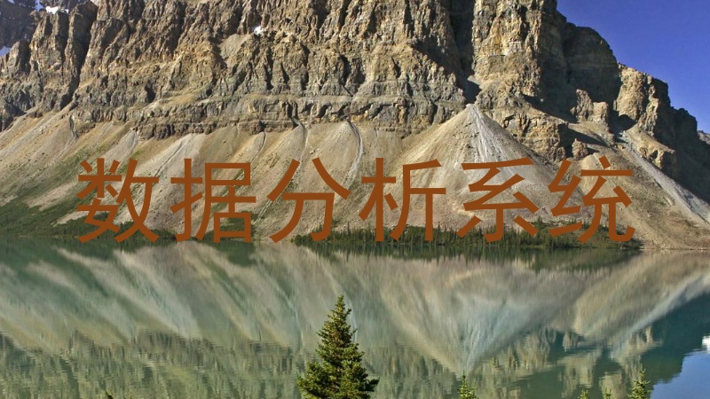 数据分析系统