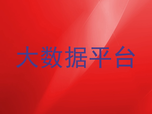 大数据平台