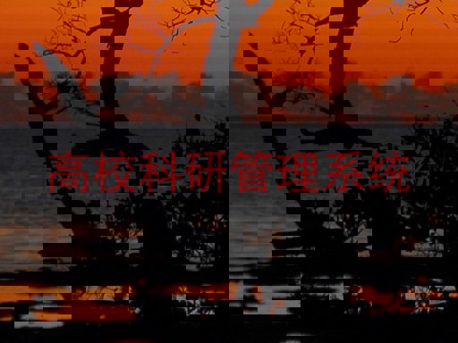 高校科研管理系统