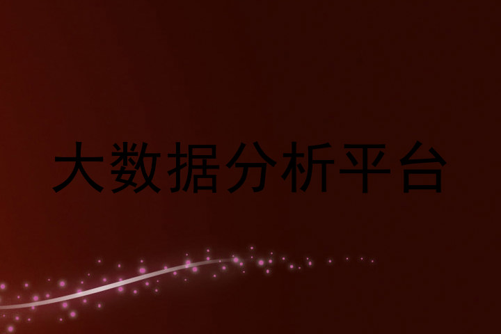 大数据分析平台