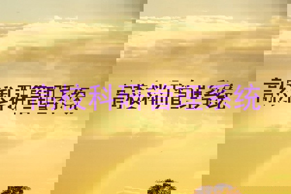 高校科研管理系统