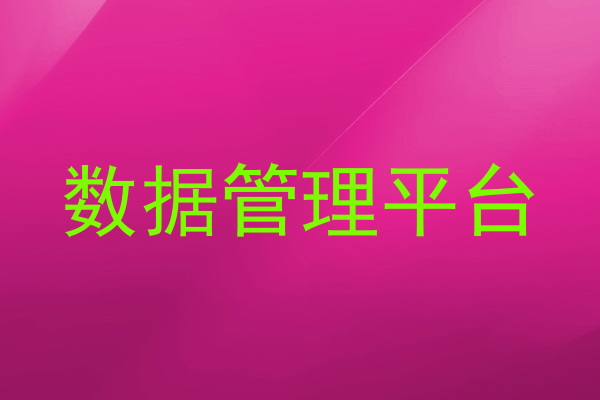 数据管理平台