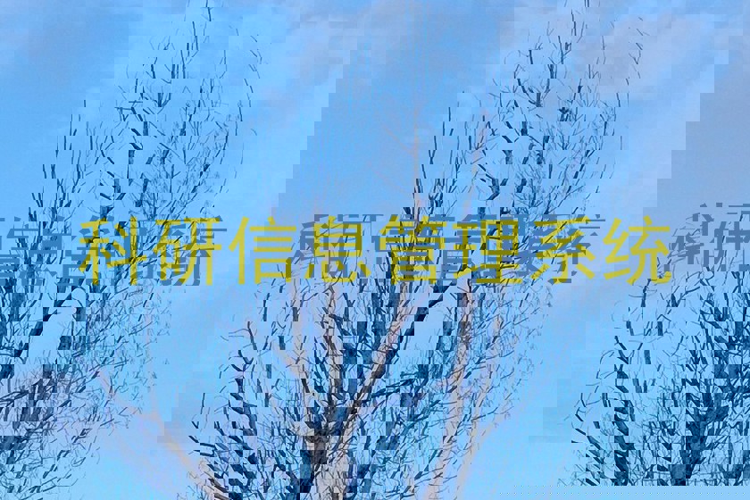 科研信息管理系统