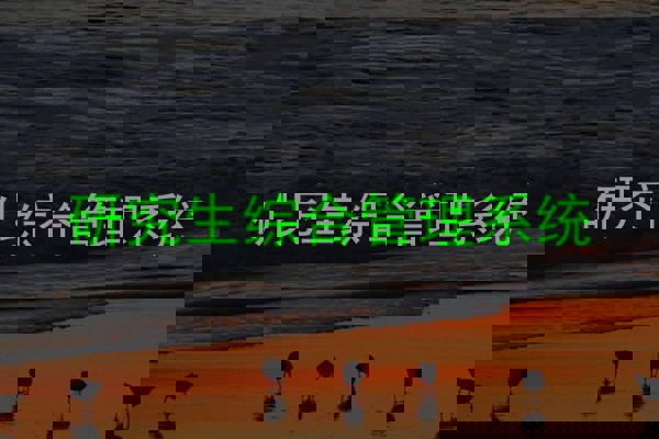 研究生综合管理系统