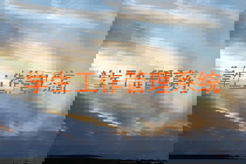 学生工作管理系统