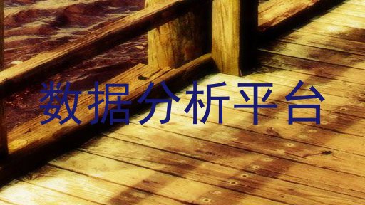 数据分析平台