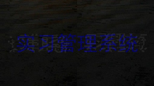 实习管理系统