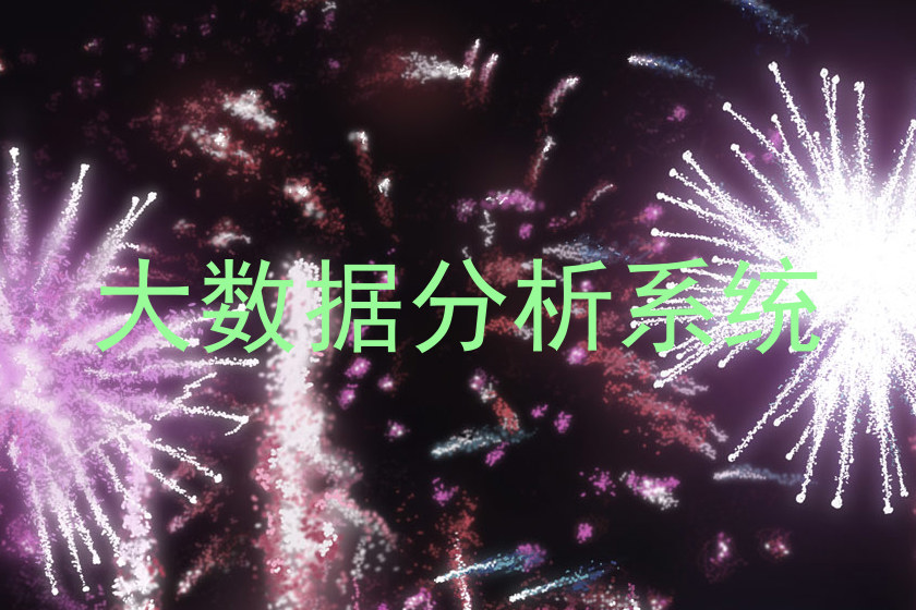 大数据分析系统