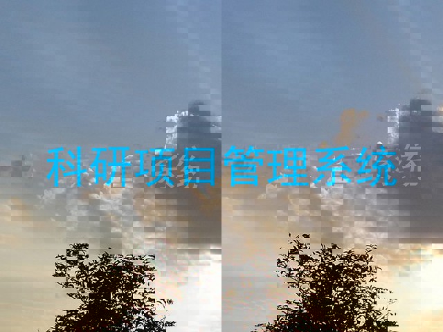 科研项目管理系统