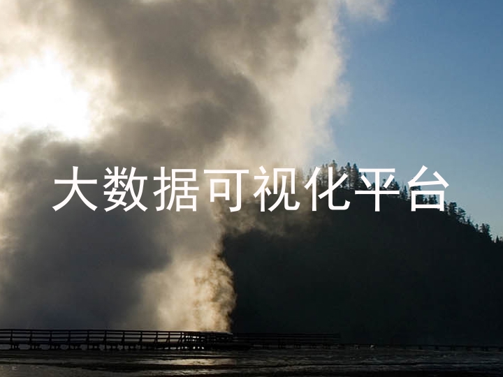 大数据可视化平台