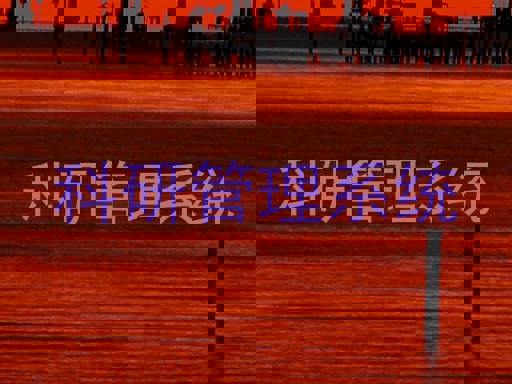 科研管理系统