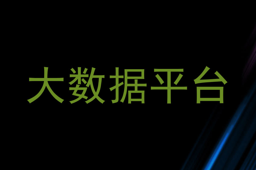 大数据平台