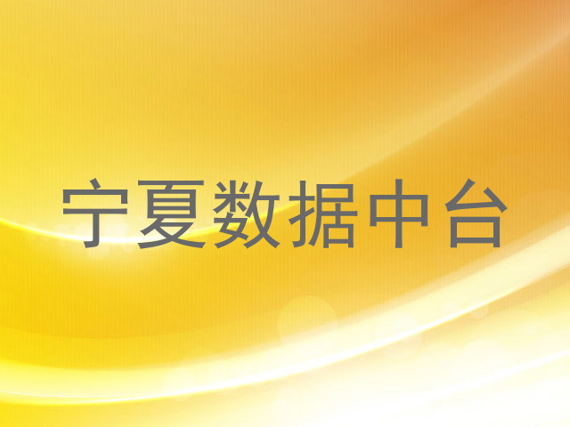 宁夏数据中台