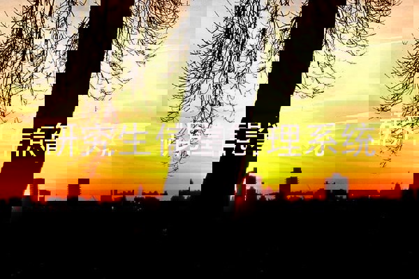研究生信息管理系统
