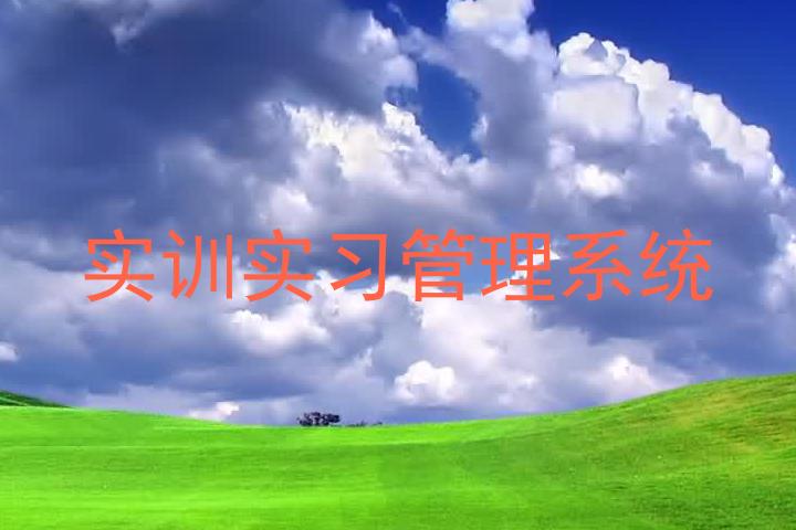 实训实习管理系统
