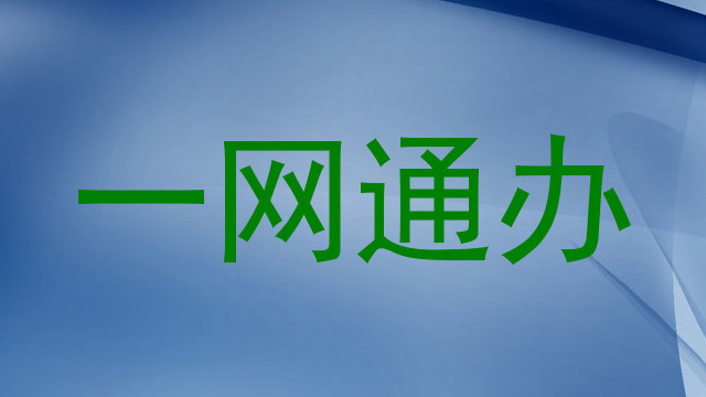 一网通办