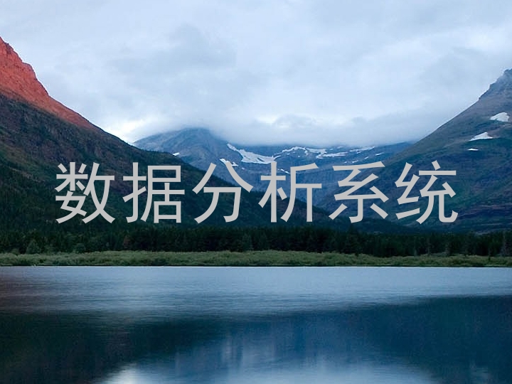数据分析系统