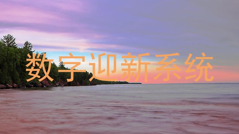 数字迎新系统