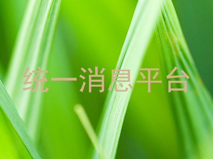統(tǒng)一消息平臺(tái)
