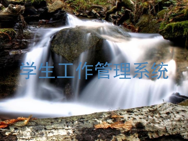 学生工作管理系统