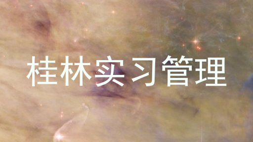 桂林实习管理