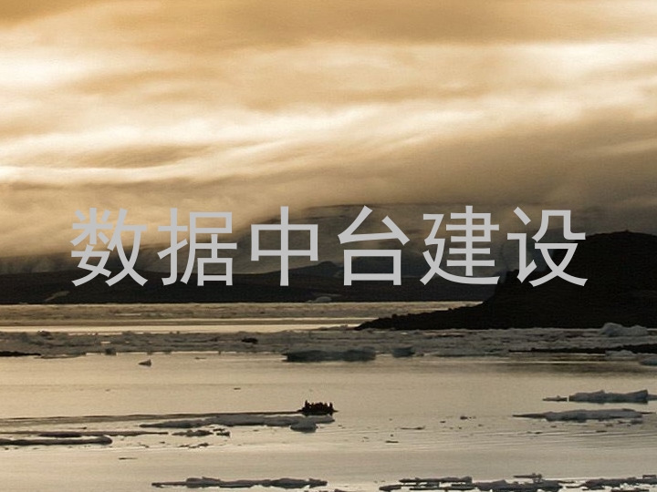 数据中台建设
