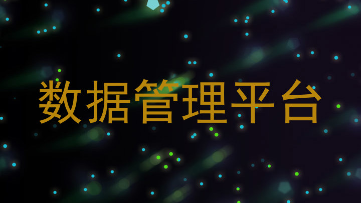 数据管理平台