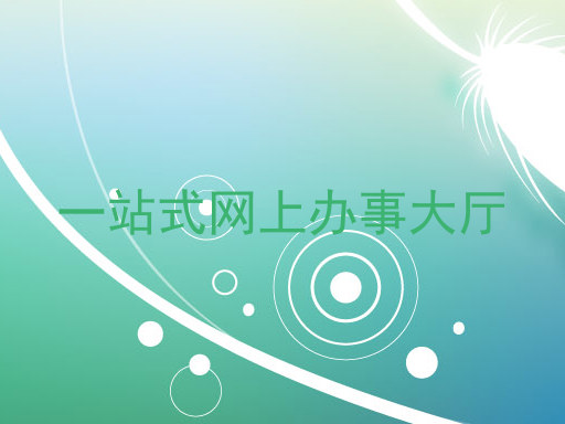 一站式网上办事大厅