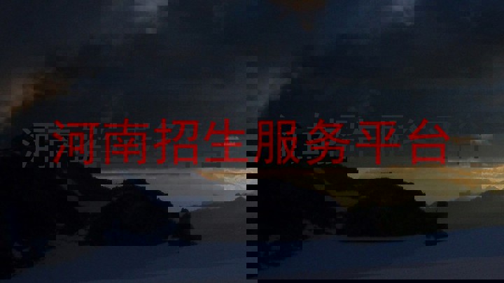 河南招生服务平台