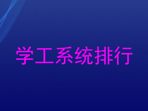 学工系统排行