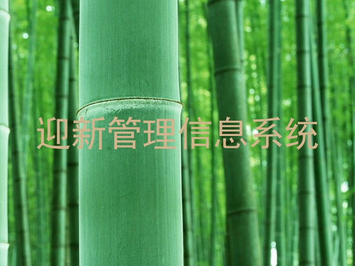 迎新管理信息系统