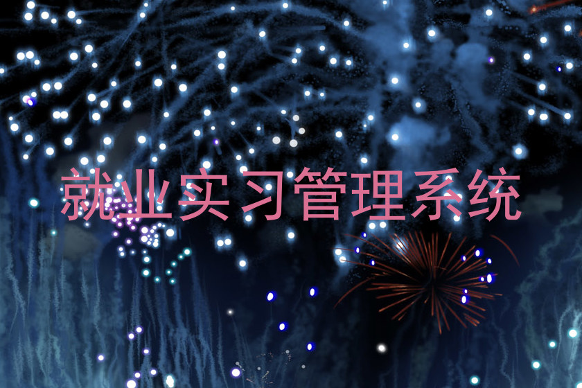 就业实习管理系统