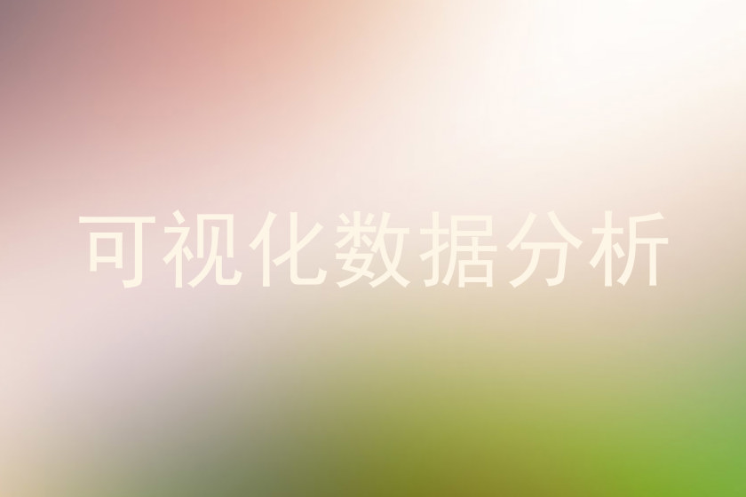 可视化数据分析