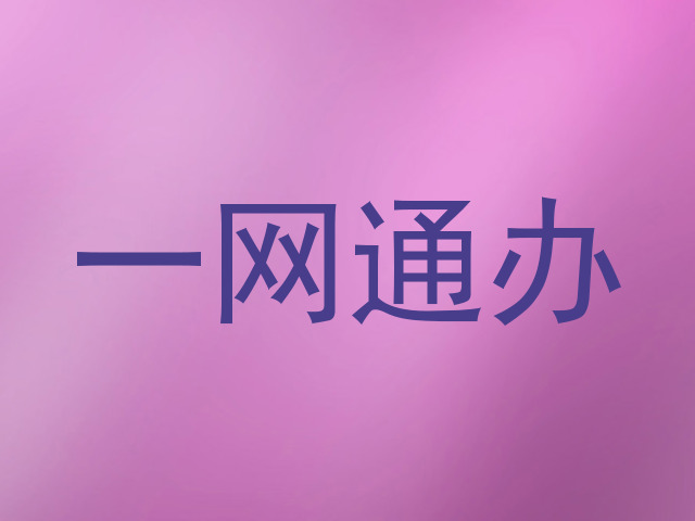 一网通办