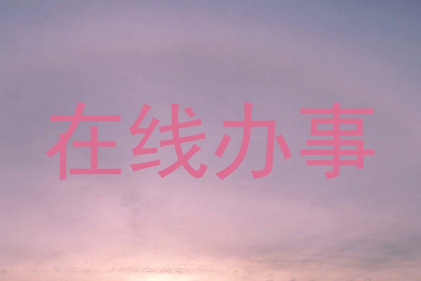 在线办事