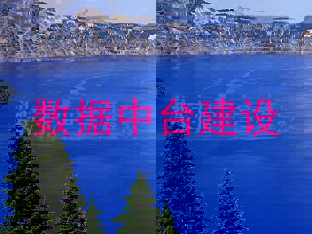 数据中台建设